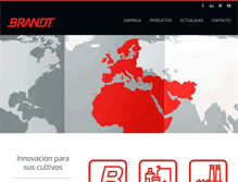 Tablet Screenshot of brandteurope.com